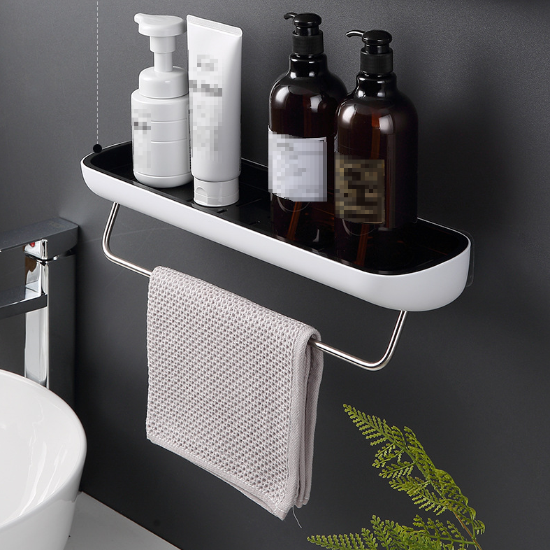 Bathroom and Kitchen Storage Racks - No Drilling Required