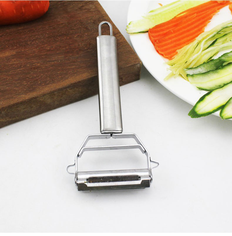 Multifunctional Dual-Blade Peeler + Cutting Board