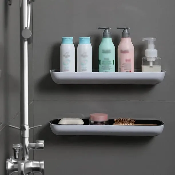 Bathroom and Kitchen Storage Racks - No Drilling Required