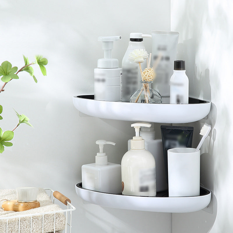 Bathroom and Kitchen Storage Racks - No Drilling Required