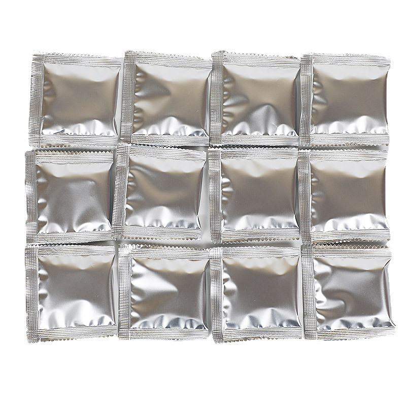 Folding toilet coagulant powder pack