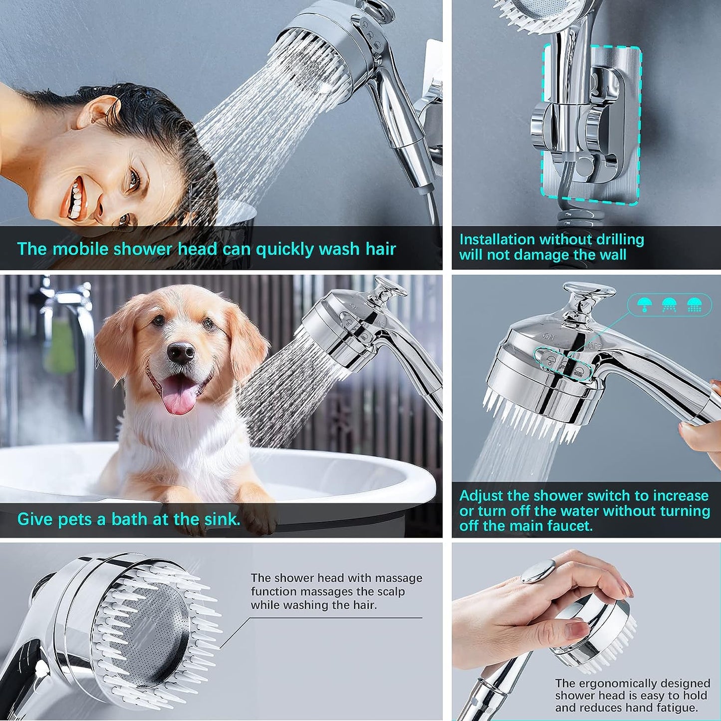 3-in-1 Multifunctional Faucet Converter (for all faucets)